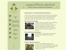Tablet Screenshot of gracewooddesign.com